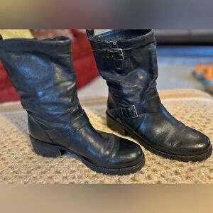 Cole Haan Hemlock motorcycle boots size 7.5